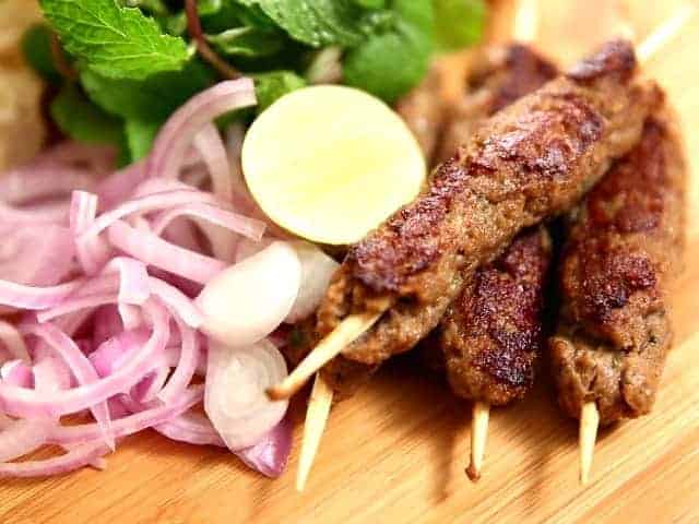 Lamb Sheekh Kabab Tandoor Restaurant