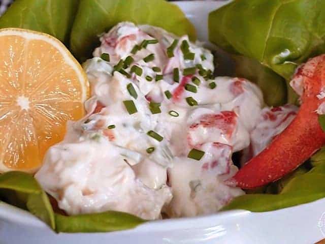 Eagles Nest Restaurant Bangor Maine Lobster Salad