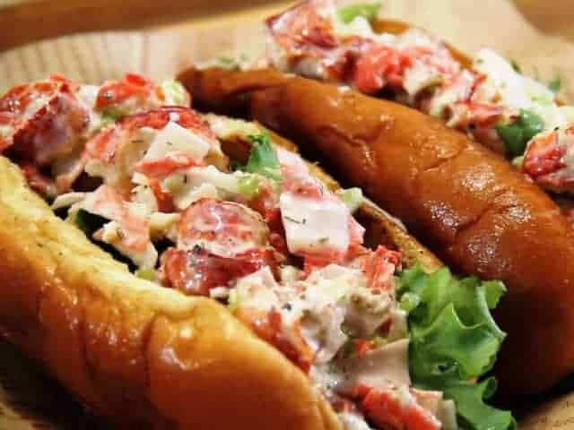 Lobster Roll at Brown’s Lobster Pound, Seabrook, NH