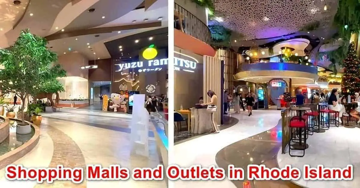Shopping Malls and Outlets in Rhode Island