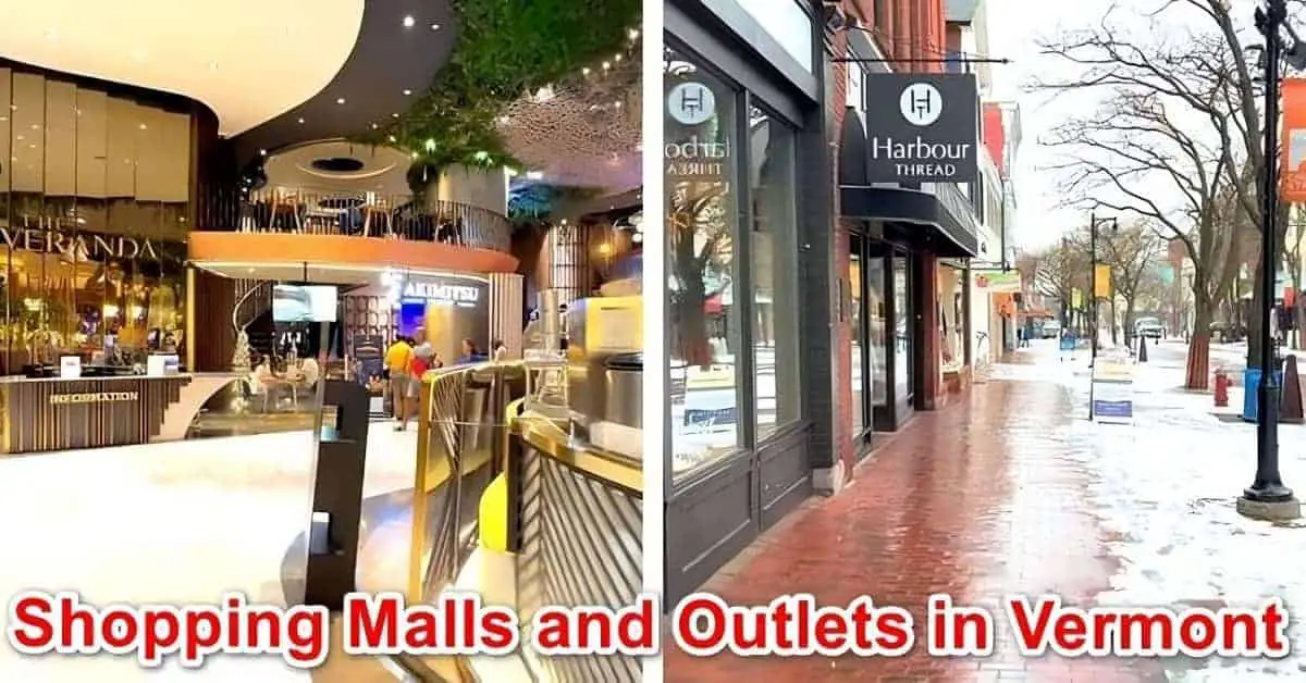 Shopping Malls and Outlets in Vermont