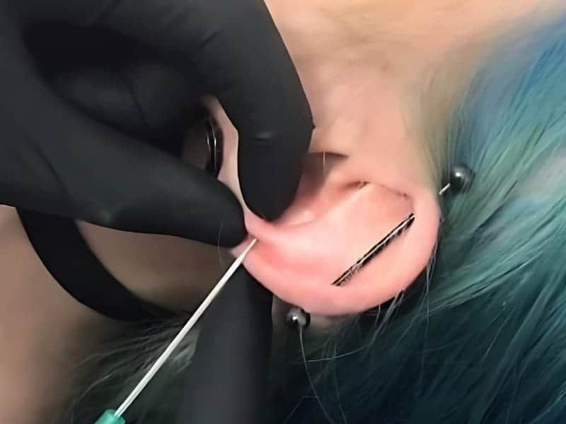Snug piercing at Immortal Ink