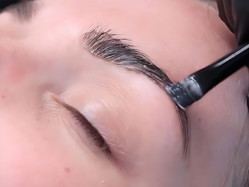 Brow Tinting at Village Salon & Day Spa