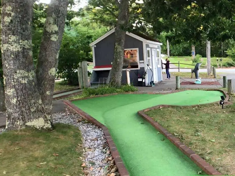 Dolphin Mini Golf in Boothbay
