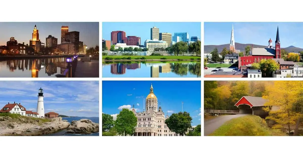 new england cities